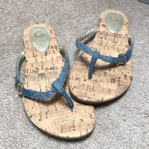 G by Guess Flip Flops